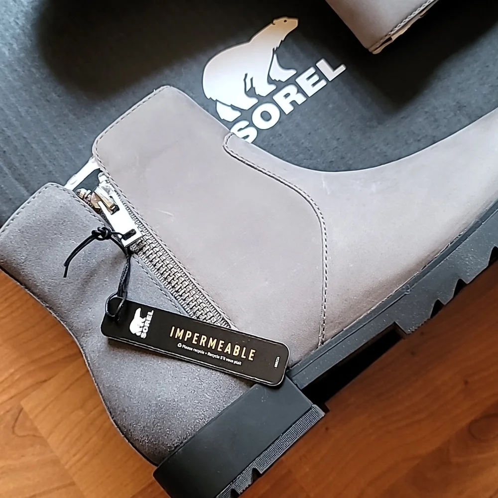 SOREL Emelie II Waterproof Leather Chelsea Boot - Picture 6 of 8